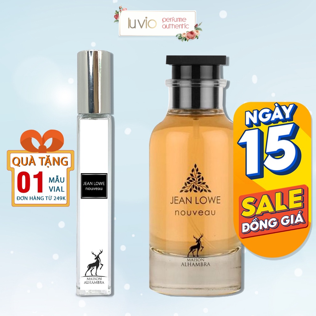 Nước hoa Nam Jean Lowe Nouveau Maison Alhambra by Lattafa LUVIO Perfume