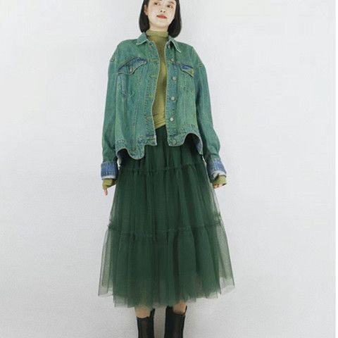 Đầm Dáng Chữ a Lưng Cao Xếp Tầng Thời Trang 2021 a 9.12 2021