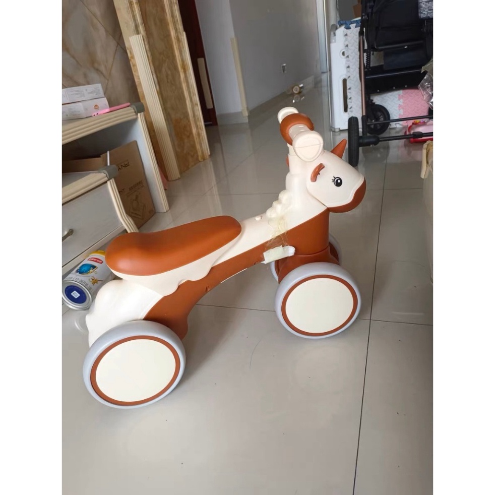 ⭐️ Xe chòi chân cho bé, Xe thăng bằng cho bé kỳ lân từ 1 đến 4 tuổi kèm nhạc và đèn /