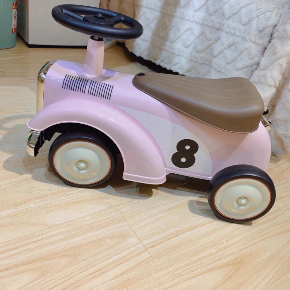 👉Xe chòi chân trẻ em hình ô tô phát nhạc đèn sinh động.