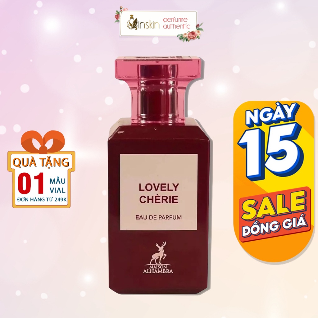 Nước hoa Nữ Lovely Chérie 80ml Hành trình của sự tương phản và quyến rũ