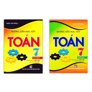 Sách - combo hướng dẫn học tốt toán lớp 7 - tập 1 + 2