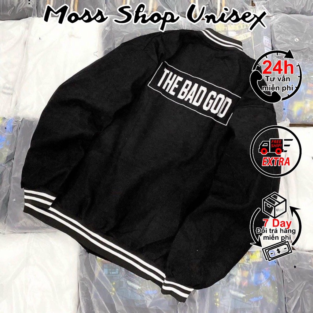 Áo khoác bomber cúc bấm The Bed Good siêu hottrend MOSSSHOPUNISEX