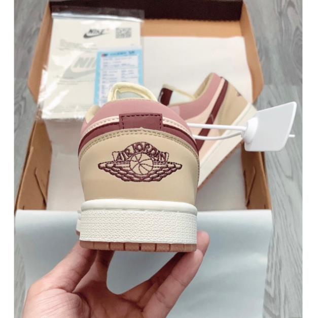 Giày Thể Thao JD Trà Sữa cổ thấp Siu Cấp Full Box Hàng Xịn Dành Cho Nữ