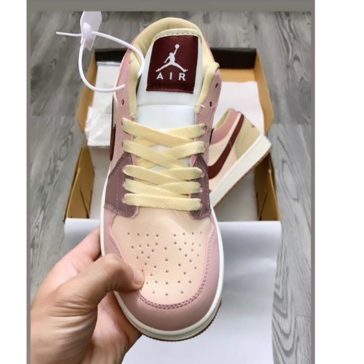 Giày Thể Thao JD Trà Sữa cổ thấp Siu Cấp Full Box Hàng Xịn Dành Cho Nữ