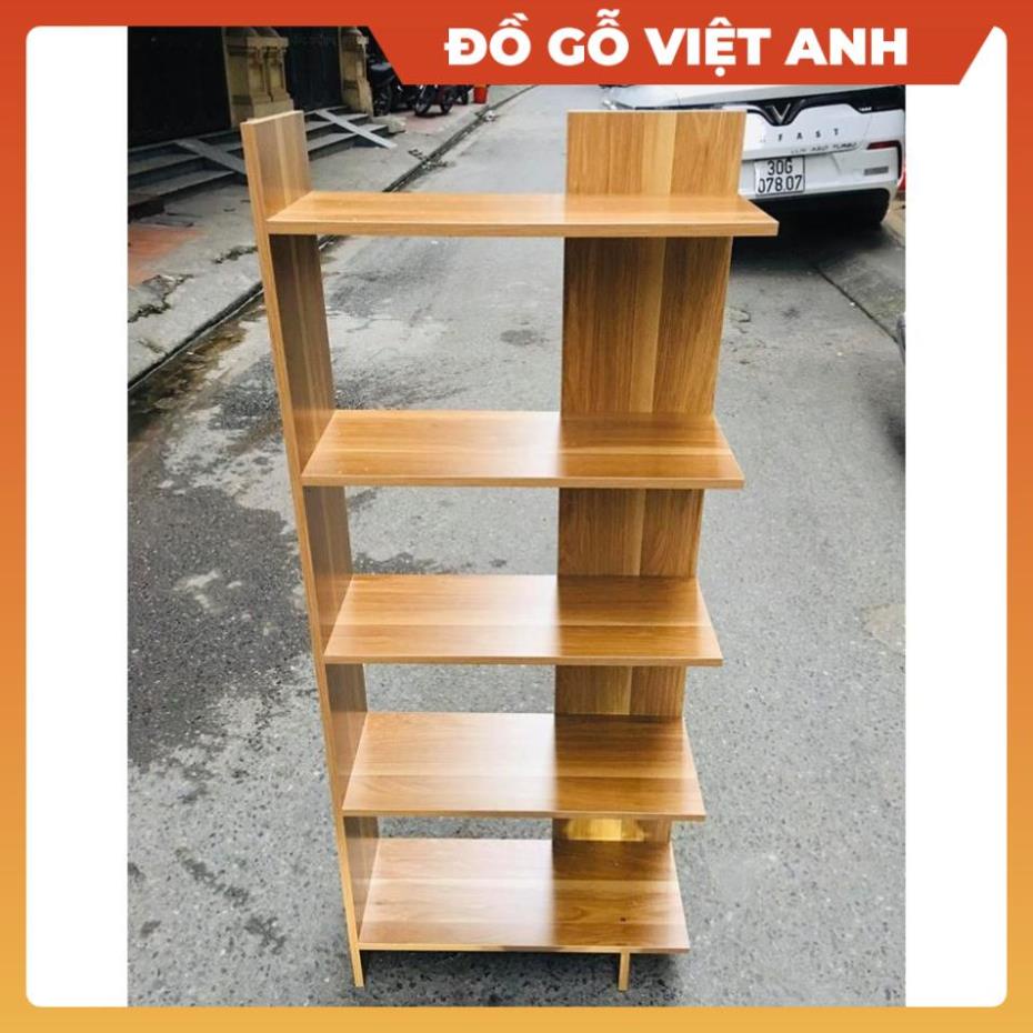 Kệ sách gỗ 5 tầng kệ góc tường đa năng gỗ MDF trang trí phòng khách ngủ, Đồ gỗ VIỆT ANH gia đinh
