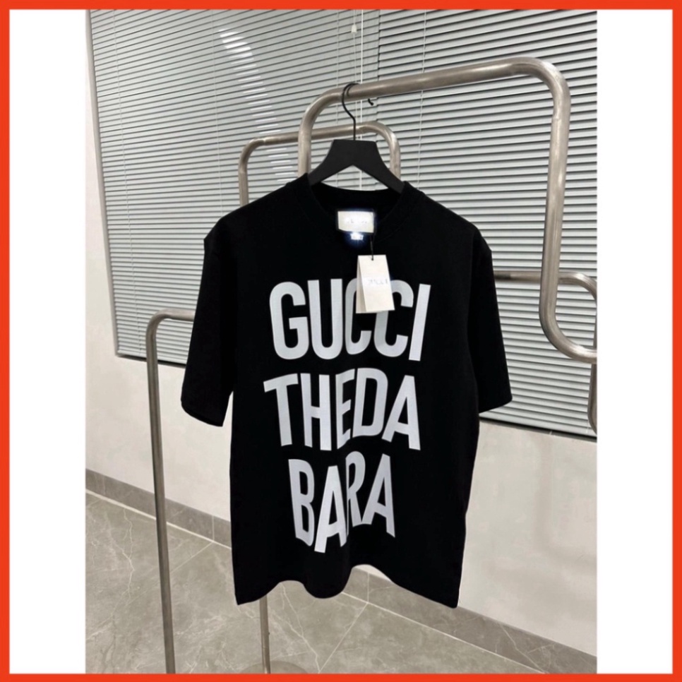 Áo Thun Nam Chữ To Gu.cci Theda Bara Chất Liệu Cotton khô