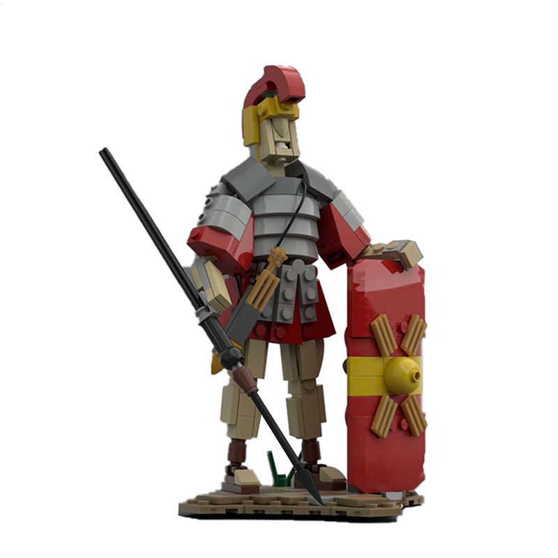 Moc-50465 Bộ Đồ Chơi Lắp Ráp Quân Lính La Mã Với lego Để Bàn Trang Trí