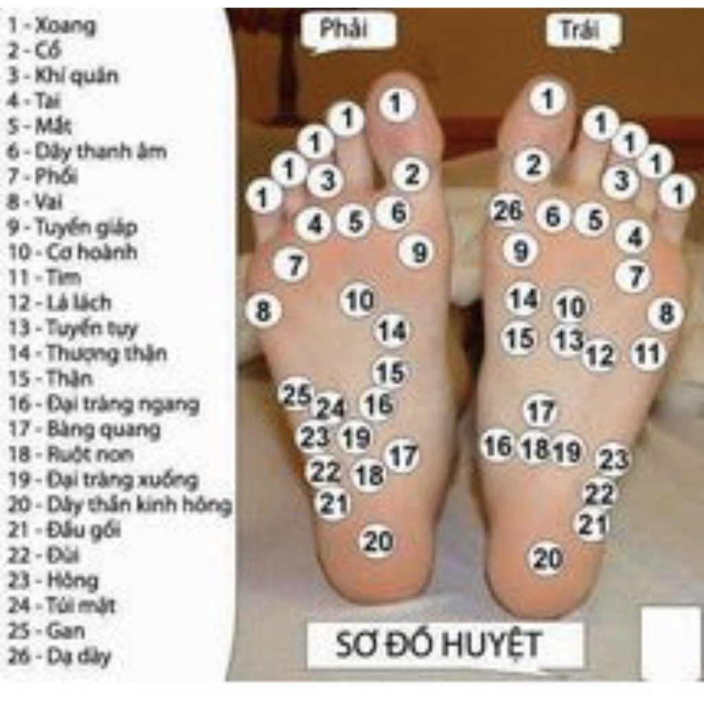 Dầu cù là trắng massage huyệt bàn chân 50g - 7lang