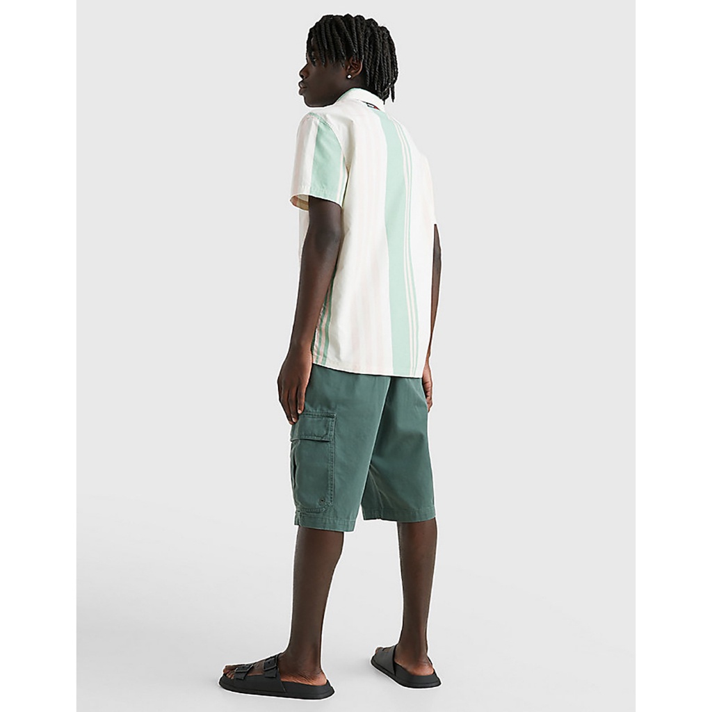 TOMMY HILFIGER - Áo Sơ Mi Nam Tay Ngắn Tjm Clsc Bold Stripe Shirt DM0DM15931LY3