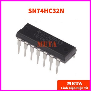 Sn74hc32n dip 14 chân cắm - sn74hc32 74hc32 hc32 7432