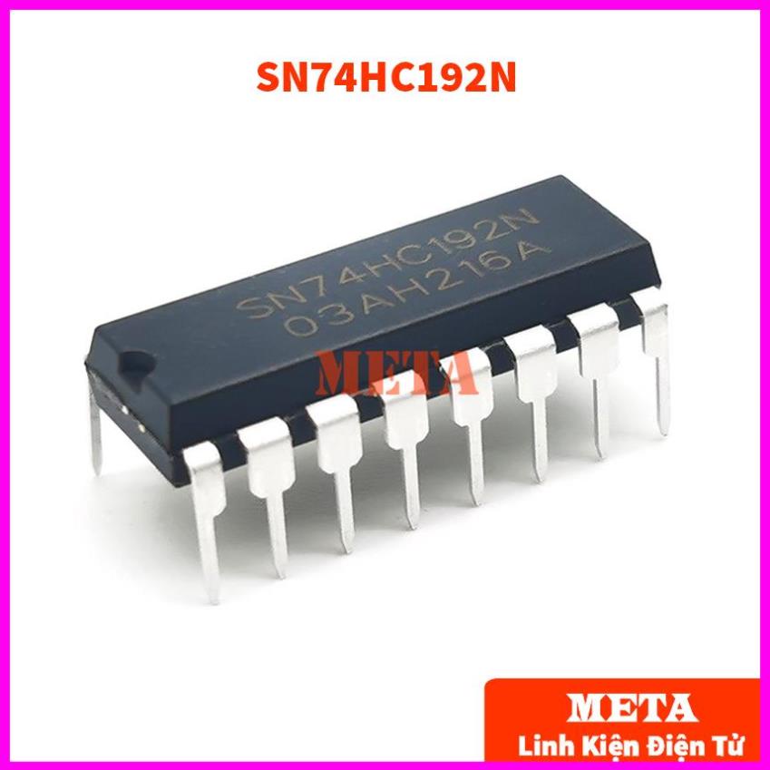 SN74HC192N Dip 16 Chân Cắm - SN74HC192 74HC192 HC192 74192
