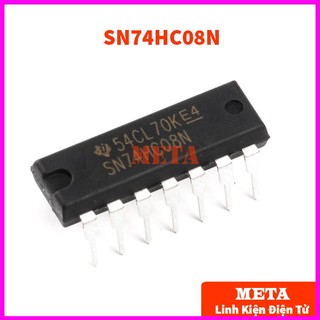 Sn74hc08n dip 14 chân cắm - sn74hc08 74hc08 hc08 7408