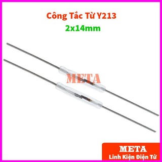 Công tắc từ tính y213 thường mở 2x14mm - công tắc nam châm 2x14mm