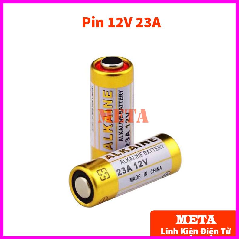 Pin 12V 23A Dùng Cho Remote RF  - Đế Pin 12V 23A 27A