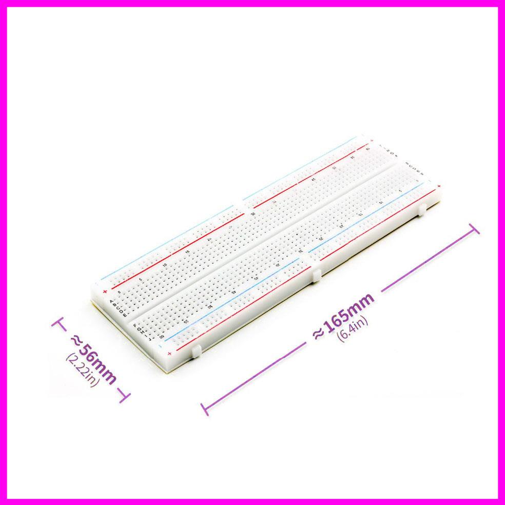 Breadboard MB-102 830 Lỗ 165x55x10mm