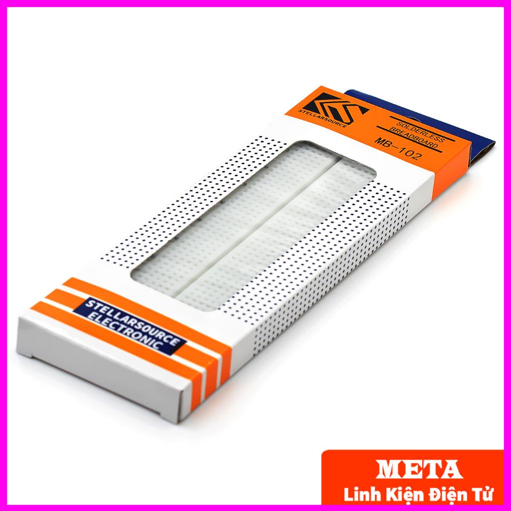 Breadboard MB-102 830 Lỗ 165x55x10mm