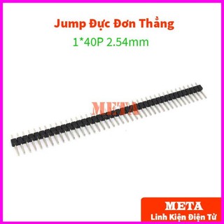 Jump đực đơn thẳng 2.54mm 1*40p