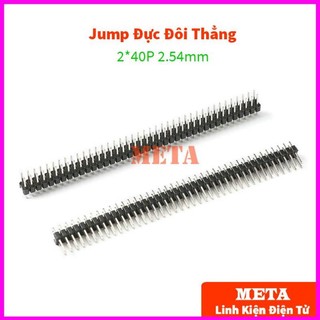 Jump đực đôi 2.54mm 2x40p chân thẳng