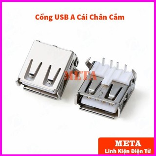 [Túi 5 Cái] Cổng USB A/B/Micro/Mini Đầu Đực/Cái Chân Cắm/Dán (Đầu USB, USB A, USB B, USB Micro, USB Mini)