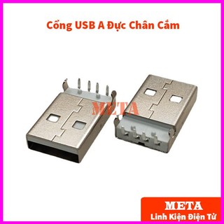 [Túi 5 Cái] Cổng USB A/B/Micro/Mini Đầu Đực/Cái Chân Cắm/Dán (Đầu USB, USB A, USB B, USB Micro, USB Mini)