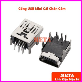 [Túi 5 Cái] Cổng USB A/B/Micro/Mini Đầu Đực/Cái Chân Cắm/Dán (Đầu USB, USB A, USB B, USB Micro, USB Mini)