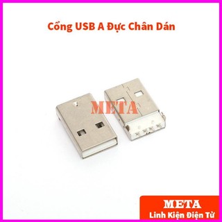 [Túi 5 Cái] Cổng USB A/B/Micro/Mini Đầu Đực/Cái Chân Cắm/Dán (Đầu USB, USB A, USB B, USB Micro, USB Mini)