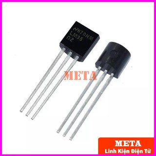 Ic cảm biến nhiệt độ lm35 - khoảng đo -55 đến 150 độ
