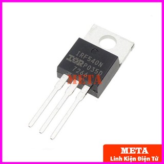 Mosfet kênh n irf540 irf540n 33a/100vdc to-220