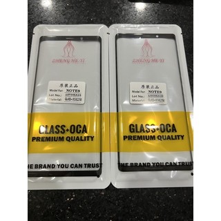 Kính liền keo Samsung Note 9 / Mặt kính có keo Samsung Note 9