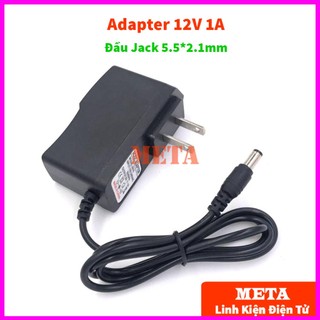 Nguồn adapter 12v 1a đầu jack 5.5*2.1mm - bộ chuyển đổi nguồn 12v1a