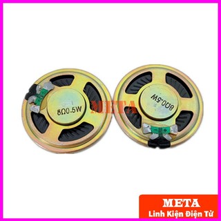 Loa 8ohm, loa 8R 0.5W đường kính 4cm