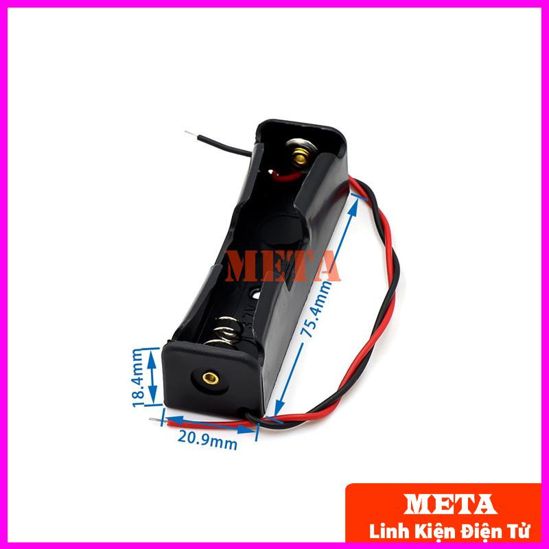 Đế Pin 18650 1/2/3/4 Pin Nối Tiếp Không Nắp - Đế 1 Pin 18650, Đế 2 Pin 18650, Đế 3 Pin 18650, Đế 4 Pin 18650