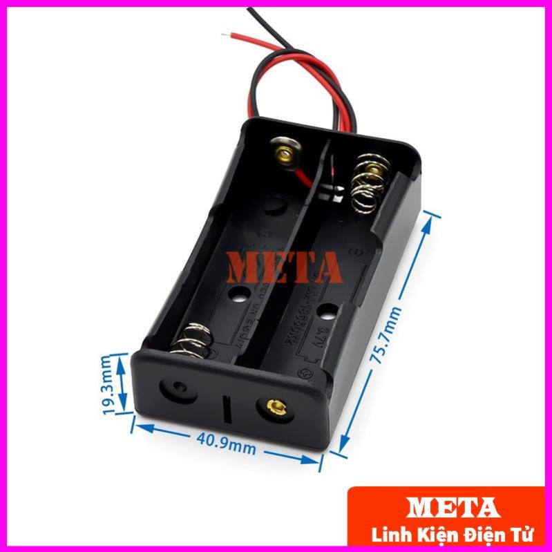 Đế Pin 18650 1/2/3/4 Pin Nối Tiếp Không Nắp - Đế 1 Pin 18650, Đế 2 Pin 18650, Đế 3 Pin 18650, Đế 4 Pin 18650