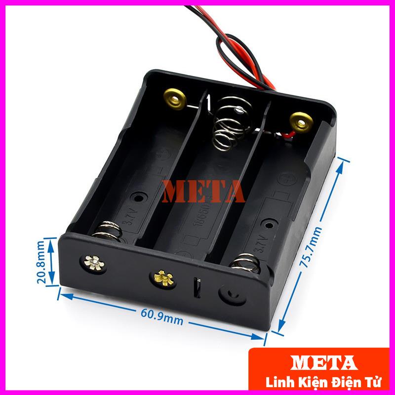 Đế Pin 18650 1/2/3/4 Pin Nối Tiếp Không Nắp - Đế 1 Pin 18650, Đế 2 Pin 18650, Đế 3 Pin 18650, Đế 4 Pin 18650