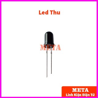[Gói 5 Con] Cặp Led Thu Phát Hồng Ngoại 5mm (Led Thu + Led Phát)
