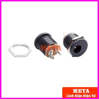 Jack dc cái 5.5x2.1mm có ốc vặn