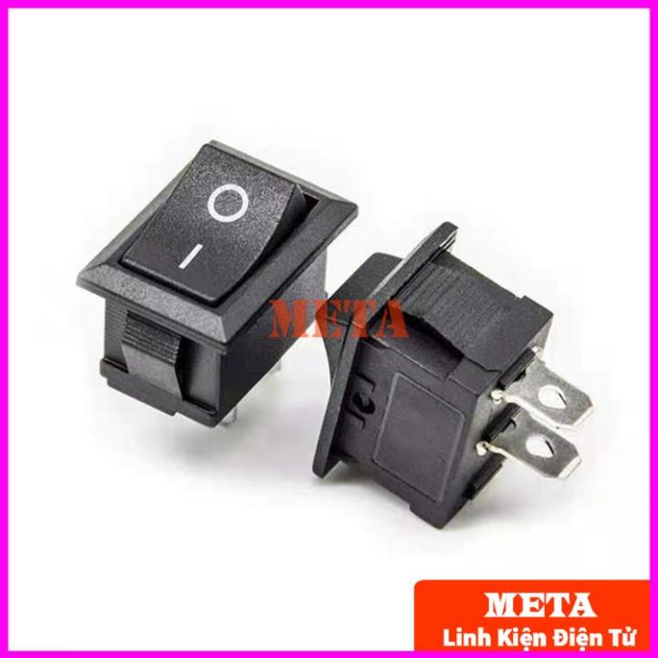 Công Tắc Bập Bênh KDC1-11 3A/250VAC 2 Chân - Kích Thước 8.5*13.5mm - Màu Đỏ