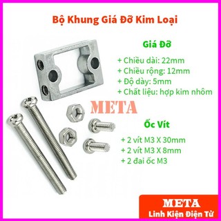 Bộ khung giá đỡ động cơ giảm tốc vàng - Giá treo, giá đỡ, khung cố định động cơ giảm tốc vàng