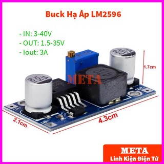 Mạch hạ áp lm2596 buck dc-dc 3a