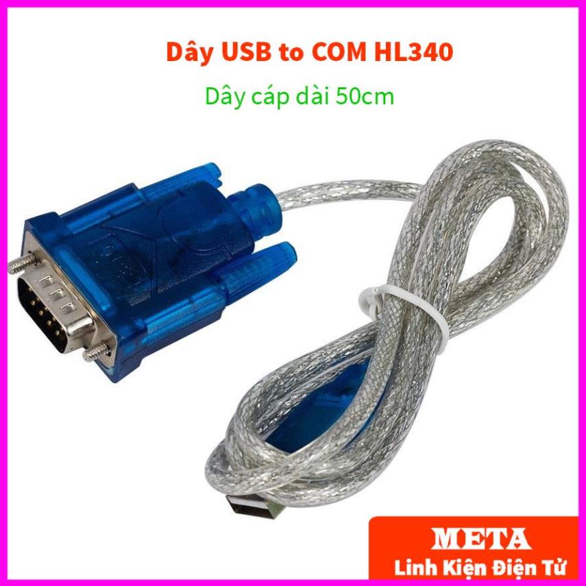 Dây USB to COM HL340