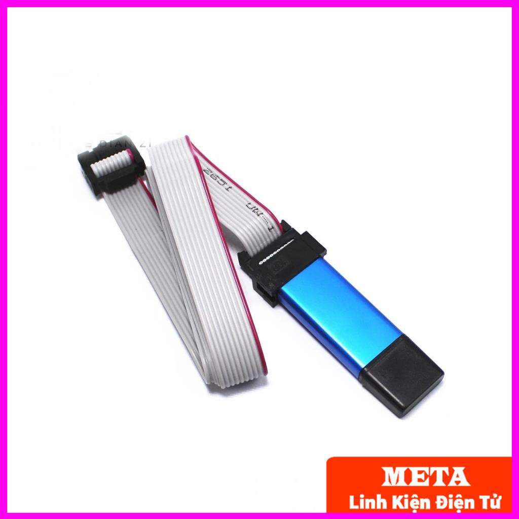 Mạch Nạp ISP 89/AVR 5V Vỏ Nhôm, Có Đèn Báo