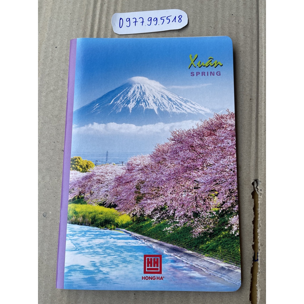 SET 5 Quyển Vở Hồng Hà 120 Trang Kẻ Ngang