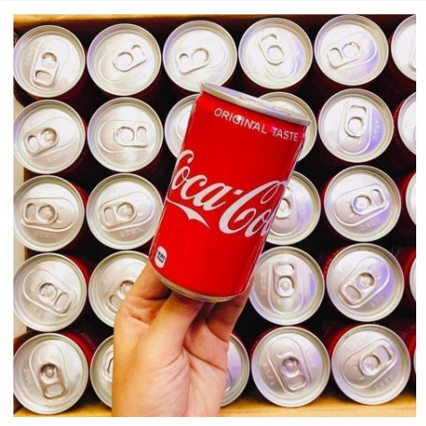 [ Hot] Thùng 30 lon Coca Mini Nhật 160ml | Coca nhí, Coca cola mini uống là nghiền