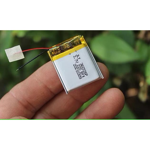 Pin lithium 3.7V 220mA có bảng bảo vệ đồng hồ thông minh