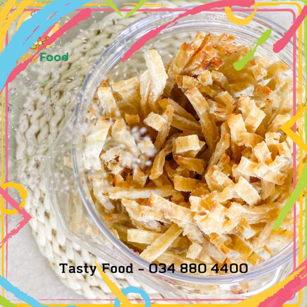 Khô Cá Thiều , Cá Khô Tẩm Gia Vị Hàng Chất Lượng Loại 1 Hũ Vuông 500G