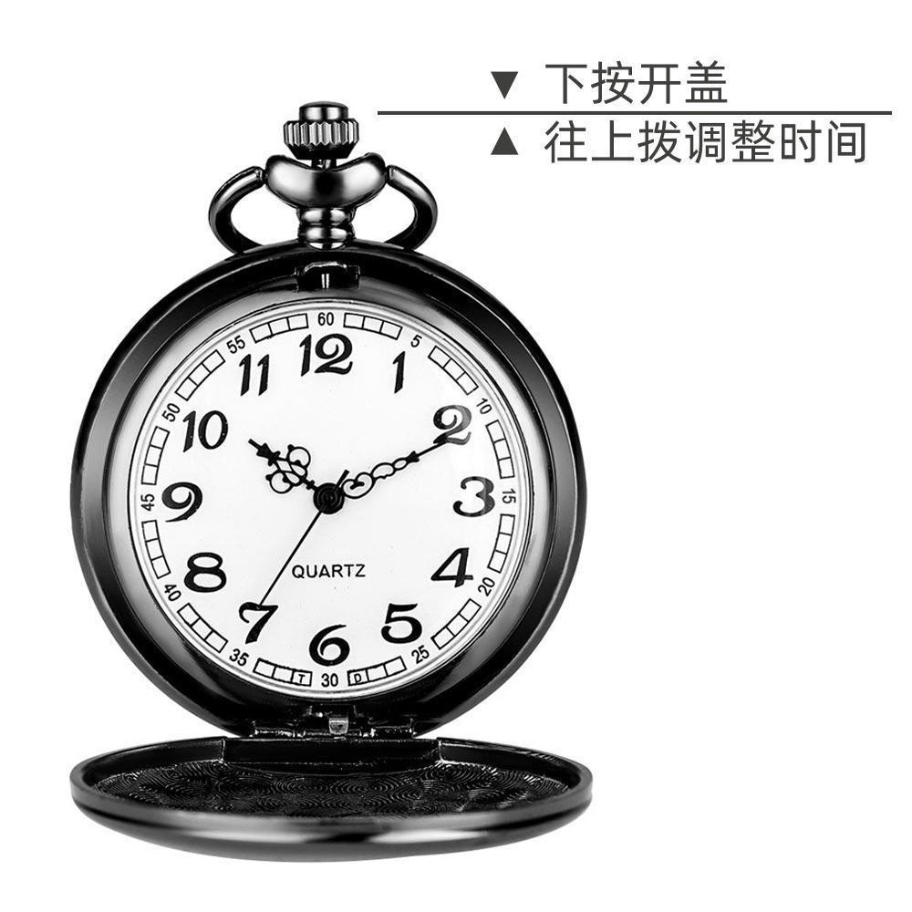 Đồng Hồ Quả Quýt Chạm Khắc Hình Thám Tử conan kaito kidd shinichi kudo