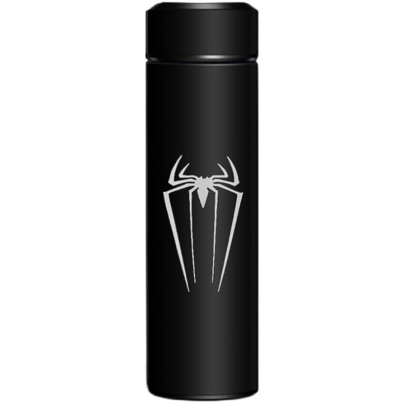 Marvel Bình Nước Giữ Nhiệt Bằng Thép Không Gỉ Hình Người Nhện / Người Sắt Độc Đáo Cho Học Sinh