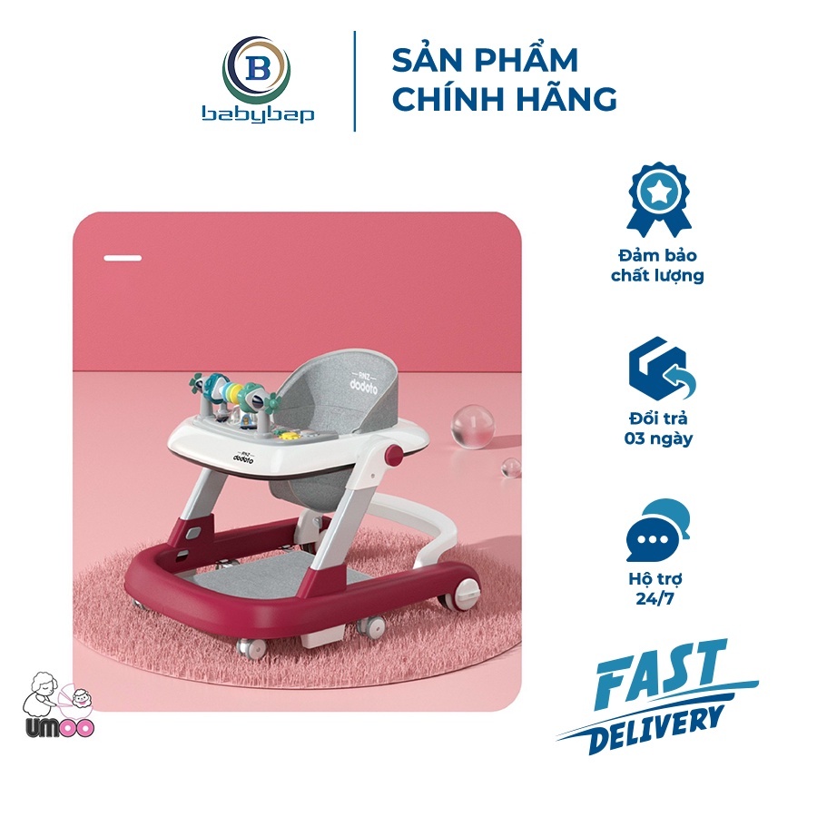 Xe tập đi cho bé chữ U V-Baby 606, đa năng, tạo cho bé hướng cố định khi di chuyển tiện cho bé tập đi