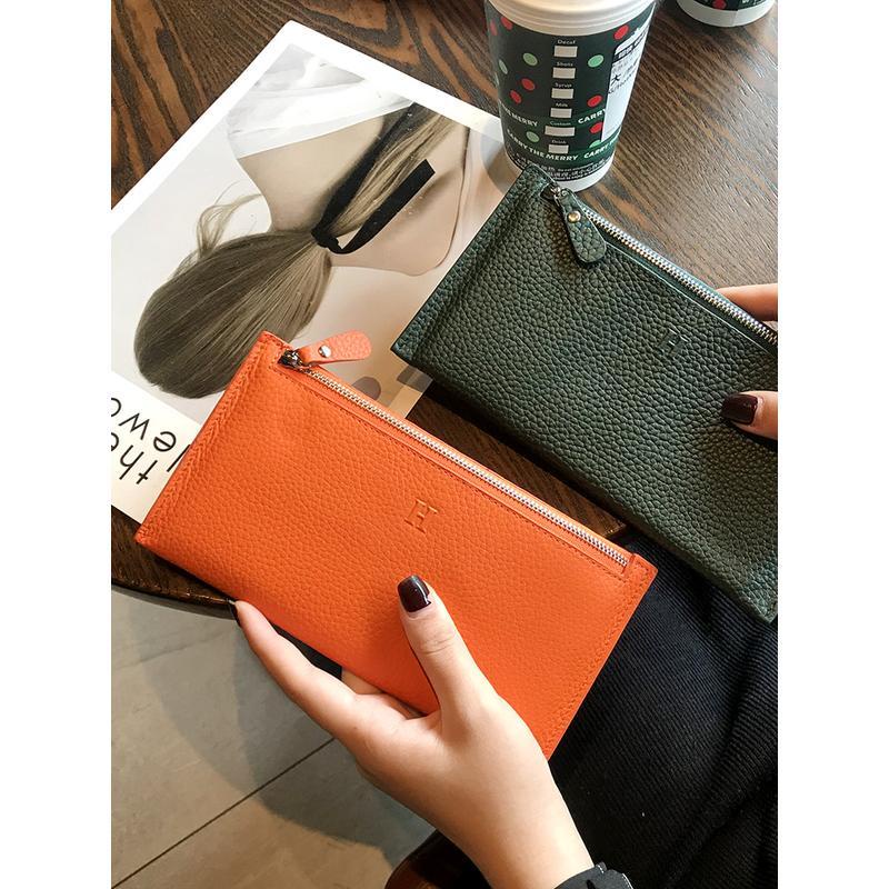 Hermes Ví Da Siêu Mỏng Dáng Dài Thiết Kế Đơn Giản Thời Trang Mùa Hè 2021 Cho Nữ